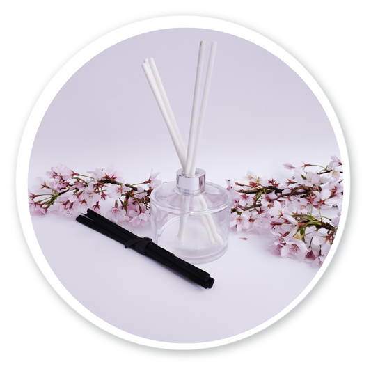 Clear Glass Reed Diffuser - 200ml - Melt my Heart